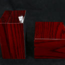 Single Wooden Watch Box Wine Red Watch Storage Box Gift Box Display Cabinet S3T3