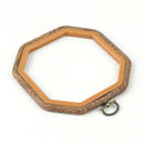 Practical Cross Stitch Machine Bamboo Frame Embroidery Hoop Ring Hand DIY N Q7Y4