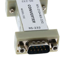 RS232 Male to Female Serial Communication Data Converter Adapter Mini Size