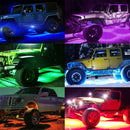 Car Motorcycle Atmosphere Lamp Wireless Remote Control Light Pickup Suv Atv