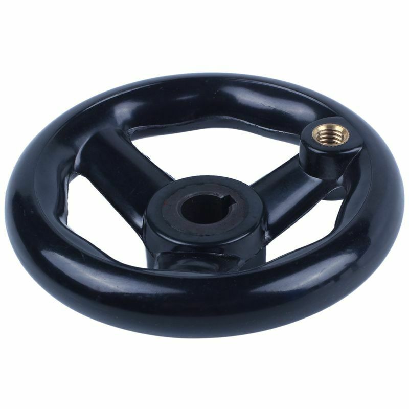 12mm Bore 100mm Diameter Hand Wheel for Milling Machine O3X6