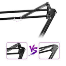 Microphone Scissor Boom Arm Stand 3/8" to 5/8" Adapter Kit Singing Recording