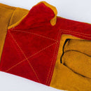 2X(60Cm Lengthening Working Gloves Wear Resistant Electric Welding Solderin