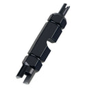 Bicycle Tire Air Nozzle Wrench Valve Core Disassembly Tube Tools (Black)