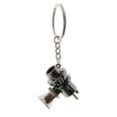 Gray Alloy Truck Lorry Car Key Ring Keyfob Keychain Creative Gift Keyring