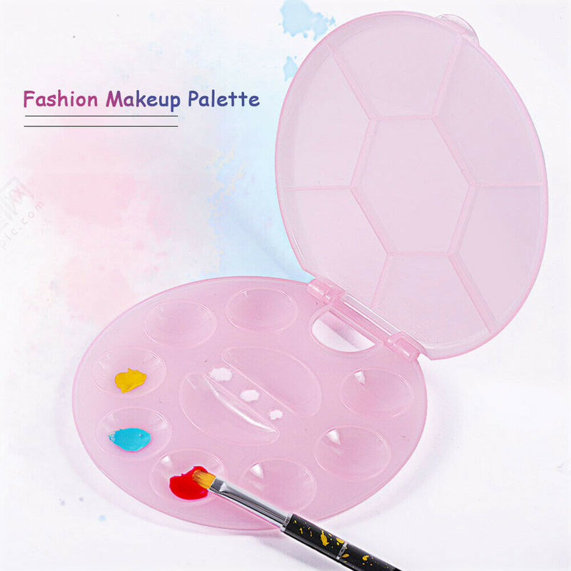 Color Mixing Makeup Palette Painting Tray Beauty Tool PP Nail Art Palette