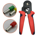 AWG23-10 Ferrule Ratcheting Wire Terminal Crimper for electricians, contractors