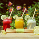 Reusable Bamboo Drinking Straws Reusable straw Strong and Durable Cocktail sU9Q2