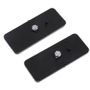 2 Pieces Universal Motorcycle Motorbike Motor Scooter Rectangle Reflectors - Red