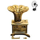 Creative Gramophone Musical Boxes Retro DIY Wood Music Box Craft Gift Decor