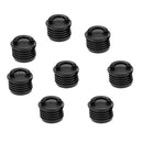 8Pcs Marine Boat Scupper Stopper Replacement Drain Plugs Accessories Black