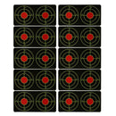 50pcs Targets Glow 6x6cm Reactive Splatter Paper Target for Hunting Train