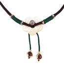 National Wind Clavicle Chain Simple Clavicle Short Necklace Shell Flower Cl