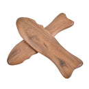 1PC Fragrant Wood Scraping Board Fish-shaped Wooden Scraper Massager Body CSEAU