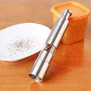 Stainless Steel Thumb Push Salt Pepper Grinder Spice Muller Kitchen Sa U4P2 K7D4