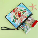 DIY Magpie Special Shaped Diamond Painting Wristlet Clutch Women Wallet