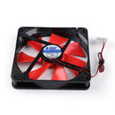 140mm 4 Pin Speed Adjustable Silent PC Case Cooling Fan CPU Cooler Fan 12V