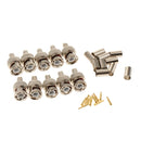 10-Pack Professional RG59 BNC Male Crimp-On Connector for Coaxial Cables