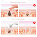 Soft Bristle Wash Pad Face Exfoliating Blackhead Facial Cleansing Brush Beauty
