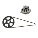 68T Rear Chain Sprocket + 25H Roller Chain 68 Links + 7T Clutch Bell Housing for