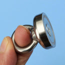 N52 Mental Eyebolt Strong Rings Magnet keychain 32*30mm Circular Iron Salva G9O1