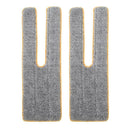 2pcs Double Side Flat Mop Replacement Cloth Kitchen Household Cleaning Tool