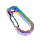 3pcs Titanium Alloy Carabiner Clip Snap Hook Keychain Camping Outdoor Tools