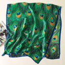 Women's Soft Peacock Long Scarf Wrap Shawl Beach Towel Fashion Lot K3L9