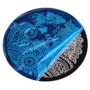 Nail Plates + Green Nail Art Stamper with Scraper Nail Art Stamping Set 10P L2E2