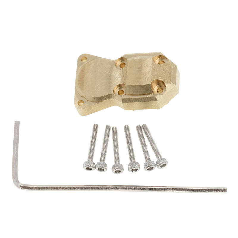 Brass Racing Diff Cover for Axial SCX24 AXI00002 AXI90081 1/24 RC Car Upgrade
