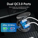 Car Charger Socket Accessories Dual USB Electrical Golf Cart Quick Charge 3.0