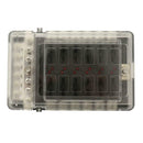 Storage Waterproof 12 Volt System Light Terminal Dc Pontoon Tackle  Kayak Anchor