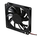 5X(DC 12V 0.18A 2 Pin Connector PC Computer Case Cooling Fan 80x80mm C2C5)