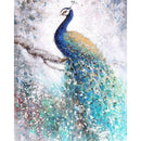 5D DIY Full Drill Diamond Painting Peacock Cross Stitch Embroidery Mosaic