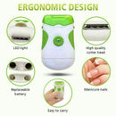 Electric Nail Trimmer Cordless Battery Powered Manicure for Baby Eldr for Beauty