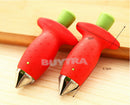 1* Tomato Strawberry Stem Leaves Huller Remover Removal Fruit Corer JR