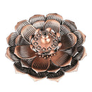 Incense Burner Holder Censer Plate For Candle Aromatherapy Lotus Purple