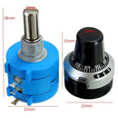 5K Ohm 3590S-2-502L Potentiometer With 10 Turn Counting Dial Rotary Knob M&O