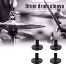 4pcs Drum Cymbal Sleeves Plastic Musical Instrument Drums Replacement Parts
