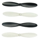 6 x Combo Propellers for Hubsan X4 H107 Propellers Blades Props Black + Whi