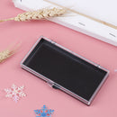 Eyelash Storage box Packing Box Transparent Lid black Tray for Grafted eyelas ï¼W