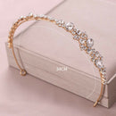 Simple Women Rhinestone Headband Bridal Tiara Wedding Dress Accessories Ele