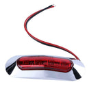2pcs Waterproof 2LED Truck Trailer Side Marker Blinker Lights Signal Lamps