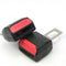 6x Adjustable Seat Belt Clip Extender Extension Safety Buckle Universal  LBW