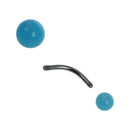 7 PCS Glow in the Dark Belly Rings Navel Piercing X3C6