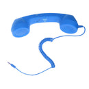 Durable Computer Tablet Retro   3.5mm Jack Mobile Handset Universal Blue