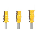 Woodworking 2-1/2" Huge Crown Molding Router Bit - 1/2" Shank -2 Flute Alloy