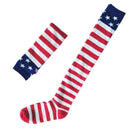 Over the Knee Long Sock American Flag Thigh High Socks Women Cotton Sexy Socks