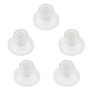 5 Pcs Clear Plastic Sunction Cups for Small Fish Shrimp Isolation Box,Aquarium