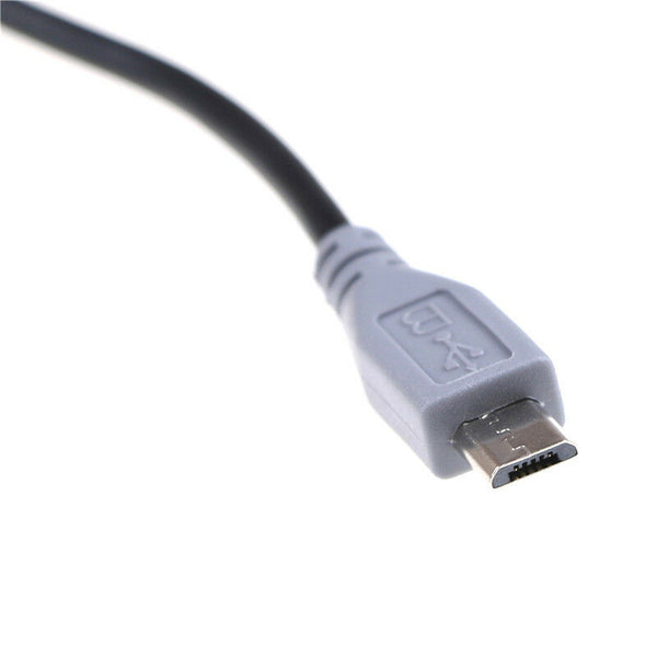 Micro USB male to Micro USB OTG data charger cable 20cm for MP4 Mobile Phone  Z